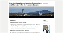 Desktop Screenshot of iryna-schlotthauer.de